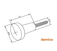 MEDIDAS JUEGO 2 COLGADORES ZEN DAMIXA